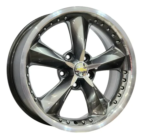 Jogo Roda Noova Nv15 Foose / Aro 17 / Tala 7 / 5x114 / Opala
