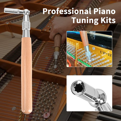 Kit De Afinación Piano, 36 Pcs Herramientas Afinación Piano