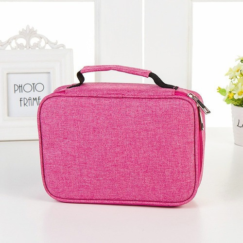 Estuche Portátil For Lápices De Colores Con 72 Agujeros