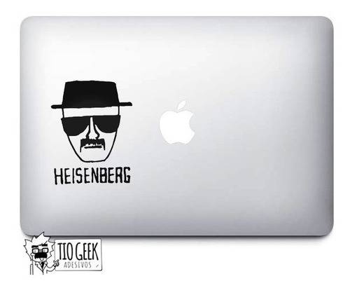 Kit 2 Adesivos Série Breaking Bad - Heisenberg