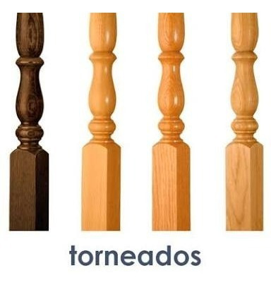 Torno De Madera Natural Para Escaleras, Cunas, Mesas, Sillas