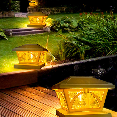 Faros De Columna Led Solares Para Iluminación Exterior, Noch