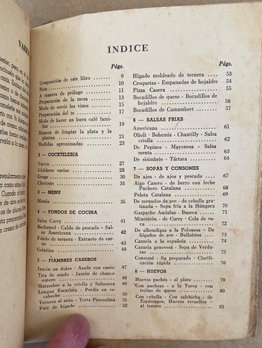 El Gallo De Oro / Recetas Cocina Universal /m. R. Pahissa A7 (Usado)