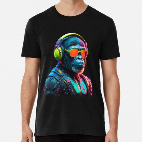 Remera Gafas Kong Colors Algodon Premium