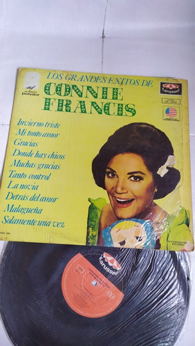 Connie Francis Invierno Triste Grandes Exitos Disco De Vinil