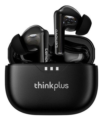 Audífonos Inalámbricos Bluetooth Para Juegos Lenovo Lp3 Pro Color Negro