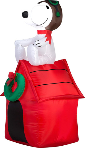 Decoracione Papá Noel Inflable De Navidad 1.5m Con Luz Led