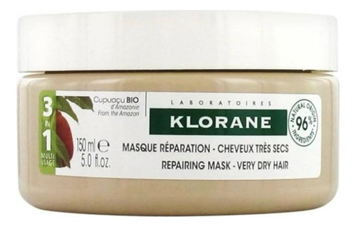 Mascarilla Capilar Klorane Reparadora Con Copuaca 150ml