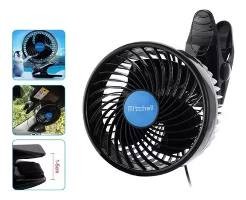 Ventilador Para Carro Portatil Ahorrador De Energia