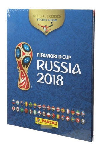 Álbum Pasta Dura Rusia 2018 Panini Sku 5022-1