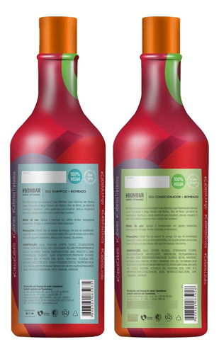 Inoar Vitamina C Bombar Super Vitaminas Shampoo Condicionado