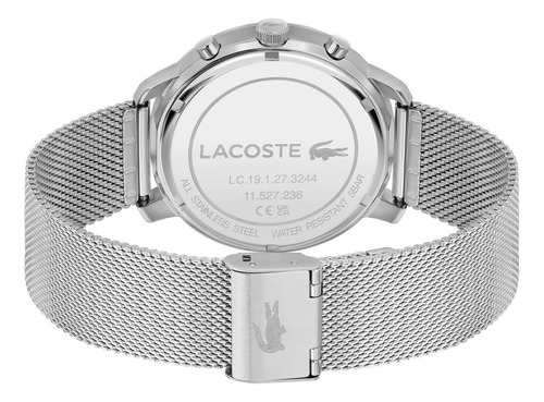 Lacoste Replay 2011338 Reloj Hombre Cuarzo Plateado
