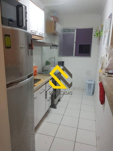 Imagem 11 de 13 de Apartamento Com 2 Dormitórios À Venda, 47 M² Por R$ 200.000,00 - Condomínio Parque Sicília - Votorantim/sp - Ap0658