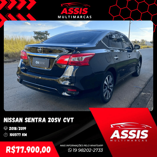 Nissan Sentra 2.0 Sv Flex Aut. 4p