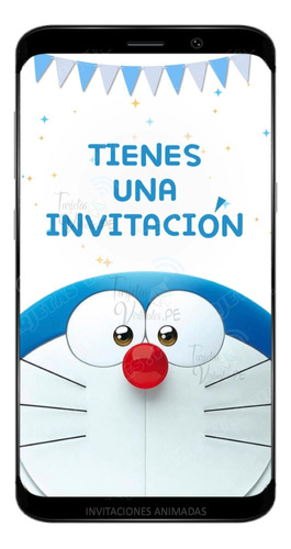 Invitacion Doraemon