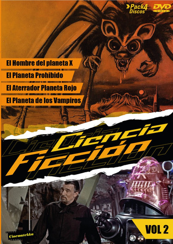 Ciencia Ficcion Vol.2 (4 Discos) Dvd