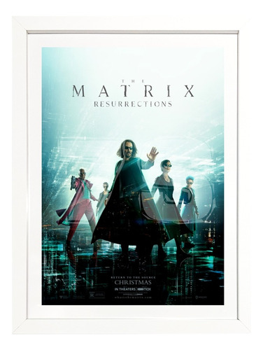 Póster De Matrix: Afiche Matrix Resurrections 2
