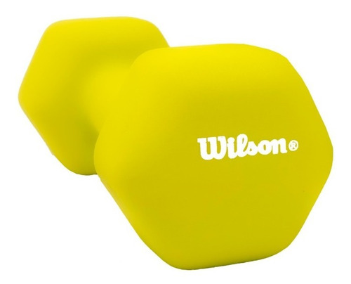 Pesas Mancuernas Wilson 1 Pza 5 Lbs 2,27 Kg Neopreno Fitness