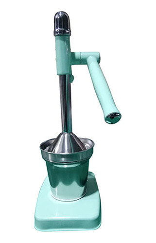 Exprimidor De Jugos Verde Agua Manual Life Art