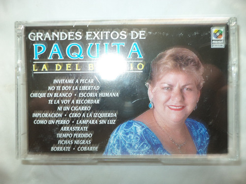 Casete. Grandes Éxitos De Paquita La Del Barrio (Usado)