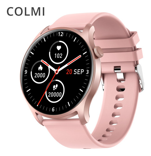 Reloj Smartwatch Inteligente Rosa Deportivo Mujer Bluetooth