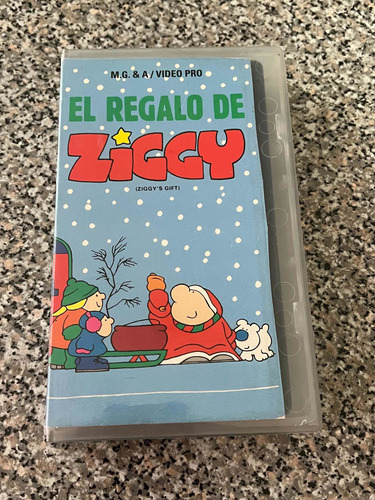 Película Vhs El Regalo De Ziggy Año 1994 Videovisa