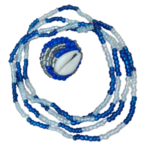 Yemaya Collar Eleke Macuto Y Pulsera 3 Coronas