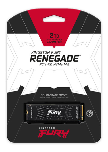 Disco Sólido Interno Kingston Fury Renegade Sfyrd/2000g 2tb