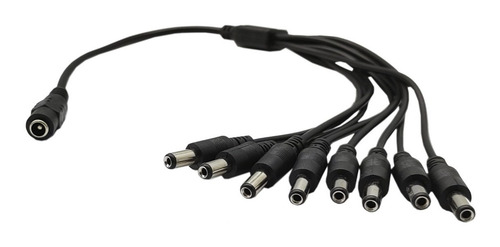 Imagen 1 de 3 de Cable Poder Dc Splitter 1 Entrada 8 Salidas - Cctv