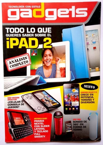 Revista Gadgets iPad Samsung Nextel Videojuegos Parrot Toys