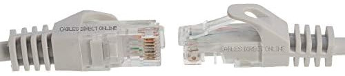 Cables Directos En Línea Gris Cable De Red Ethernet Cat6 De