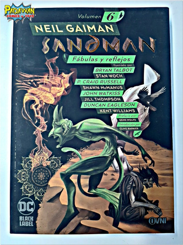 Cómic Sandman - Volumen 6 - Fábulas Y Reflejos - Dc Black Label