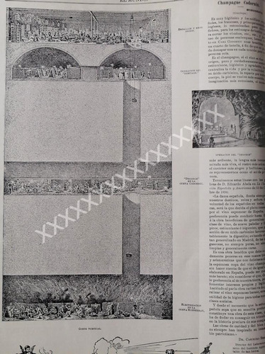 Nota De Prensa 1896 La Casa Codorniu (champagne)