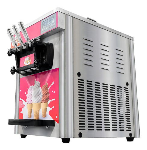 Máquina De Sorvete Expresso 3 Sabores Conservação Noturna 220V
