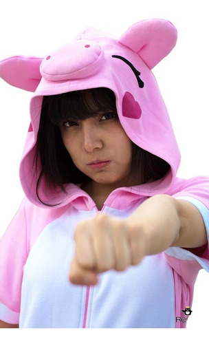 Kigurumi Pijama Short Puerquito - Envío Incluido