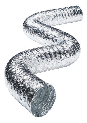 Ducto Flexible Para Aire 16 Pulgadas Diámetro X 7.62 Mts
