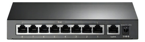 Switch Poe Tplink Tl-sf1009p 9 Puertos 10/100 8 Puertos Poe+