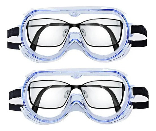 Gafas De Seguridad Protectoras Con Lentes Transparentes W 2p