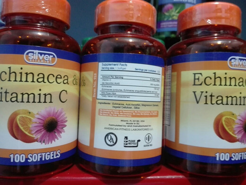 Vitamina C Con Echinacea Tres Tarro - Unidad a $387