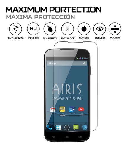 Protector Mica Pantalla Para Airis Tm600