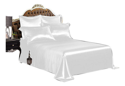 Mm Para . Conjunto De Cama Doble Matrimonial 1800 En Satén 4
