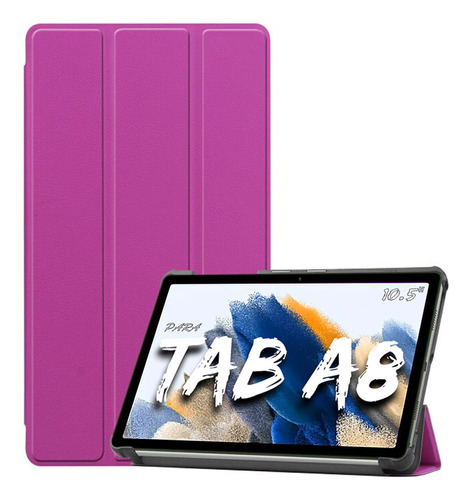 Smart Case Para Samsung Galaxy Tab A8 10.5  Rosa Barbie