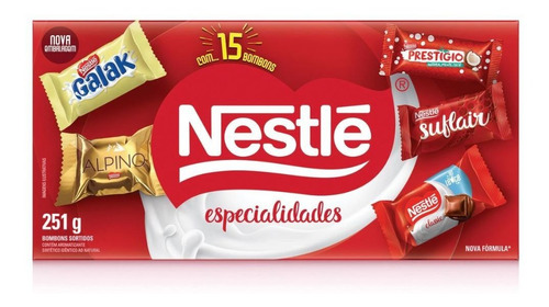 Caixa De Bombom Especialidades Nestlé Kit Premium 30 Caixas