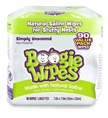 Boogie Wipes Soft Natural Saline Wet Tissues Para Bebes Y Ni