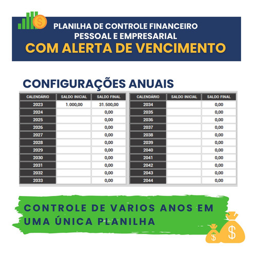Controle Financeiro Casa/domestico Completo Planilha/excel .