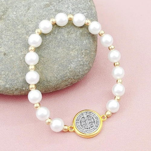Pulsera De Mujer, Joyería Religiosa Ajustable