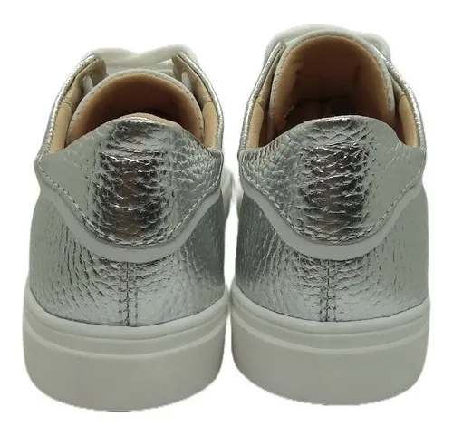 Zapatillas viamo plateadas new arrivals