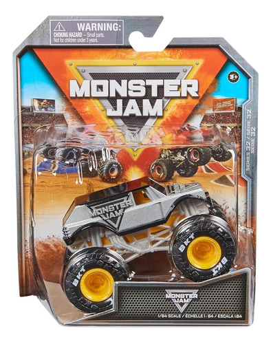 Monster Jam Vehículo Metálico 1:64 Monster Jam 6067639 