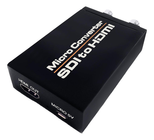 Convertidor Sdi A Hdmi, Adaptador Sdi A Hdmi Con Sdi Loopou.