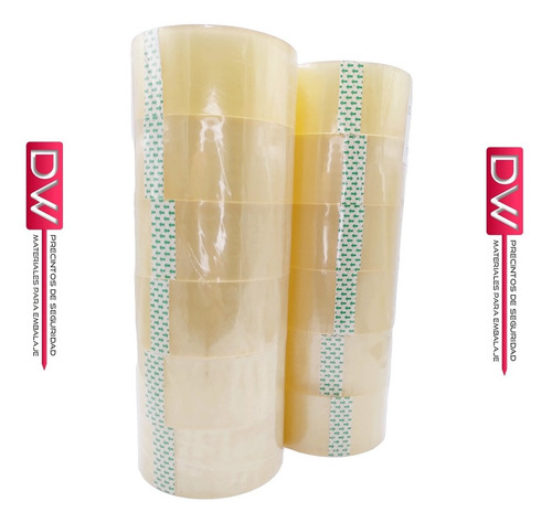 Imagen 3 de 10 de Cinta Adhesiva Embalaje 45mm X 90mt Packx36unid Dw